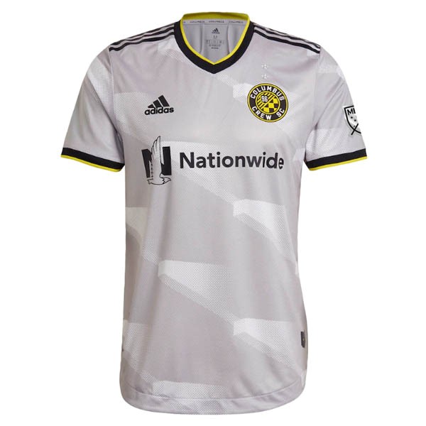 Tailandia Camiseta Columbus Crew Replica Segunda Ropa 2021/22 Gris